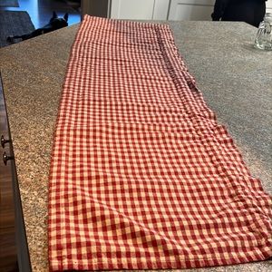 Set of 4 farmhouse valances.